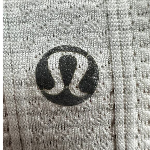 Lululemon Run: Swiftly Tech Short Sleeve White / Ultra Violet Sz 4 - Picture 7 of 8